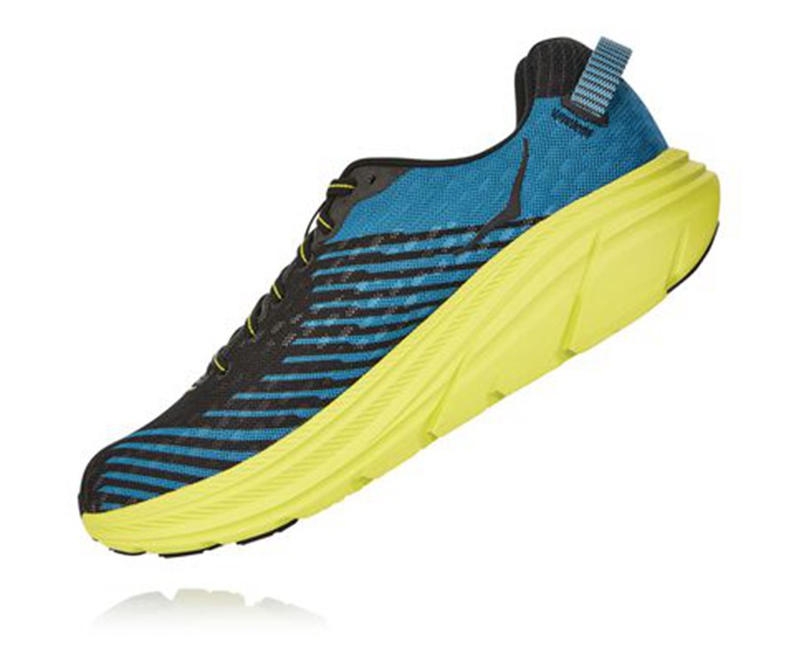 Hoka One One Hardloopschoenen Heren - Rincon - Zwart/Groen - XS4029351